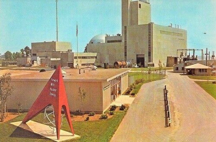 Enrico Fermi Nuclear Generating Station - Old Post Card